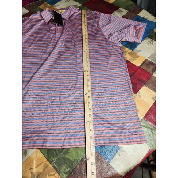 Roundtree & Yorke Mens Size XL  Polo Shirt Short Sleeve Performance New -25 - Picture 6 of 9